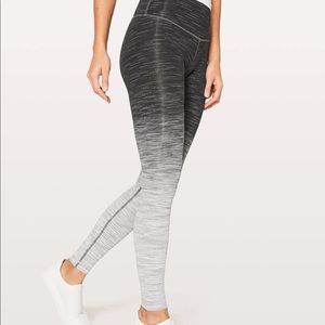 lululemon athletica Pants - Lululemon Wunder Under High Rise Ombré Melange lululemon athletica Pants - Lululemon Wunder Under High Rise Ombré Melange